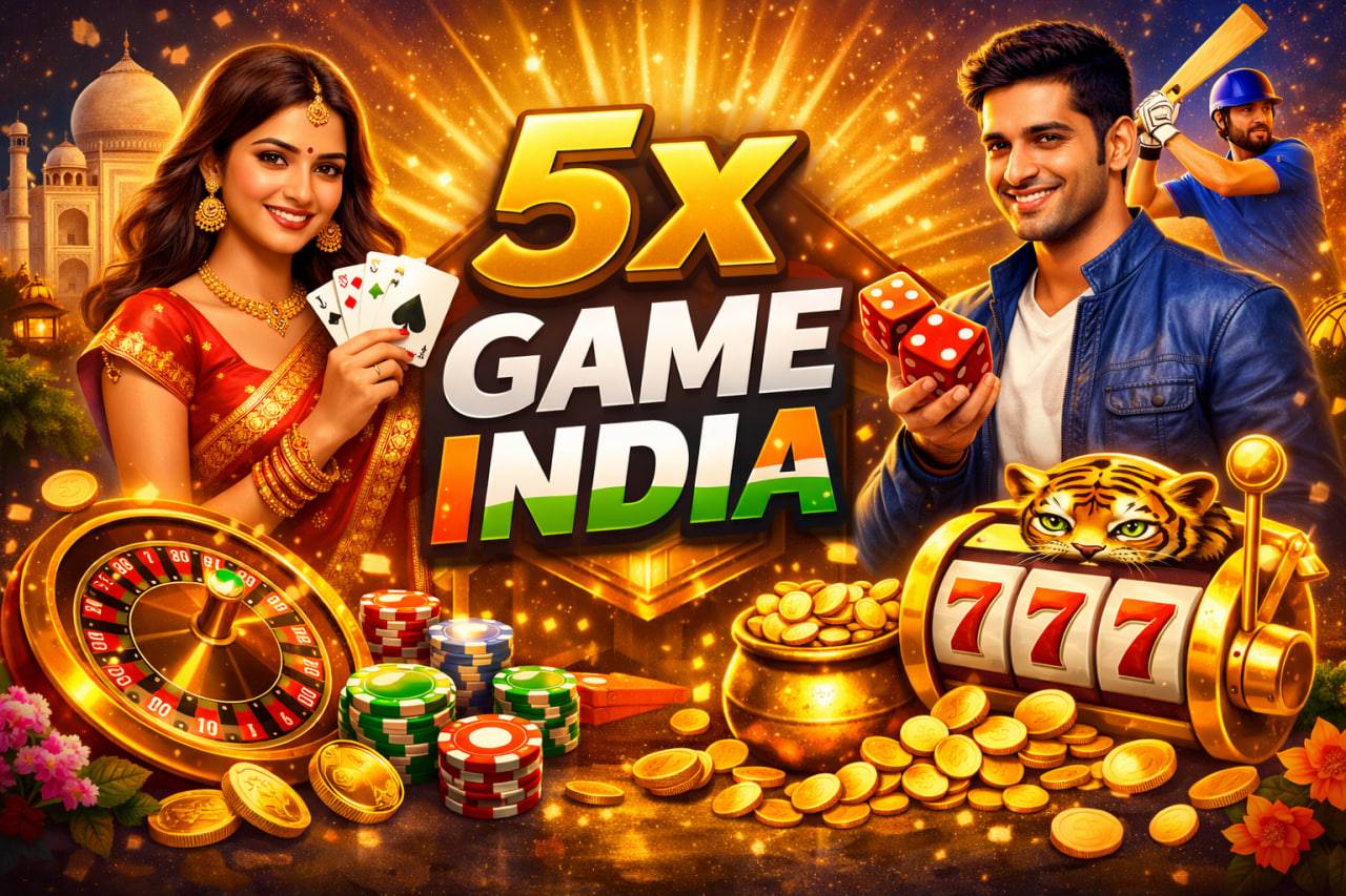 5x Game India homepage banner